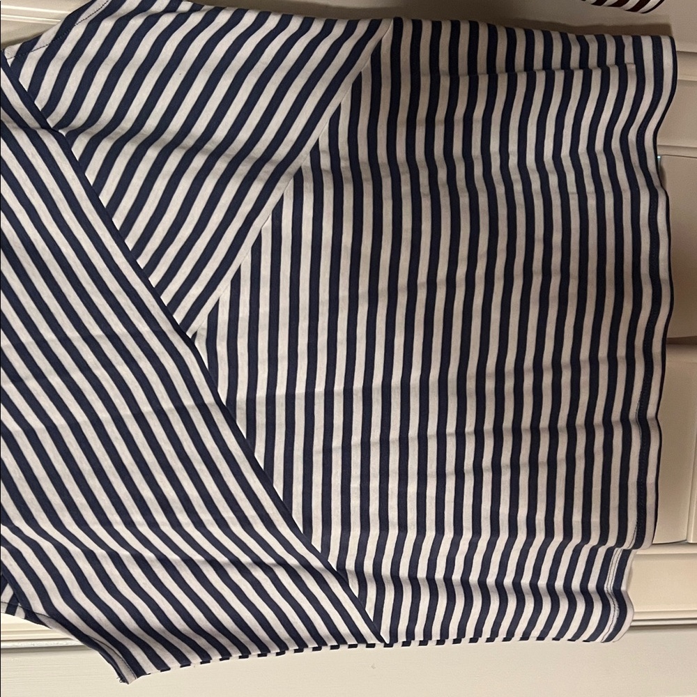 Chadwicks Navy and White Striped Tank Top - Picture 4 of 6